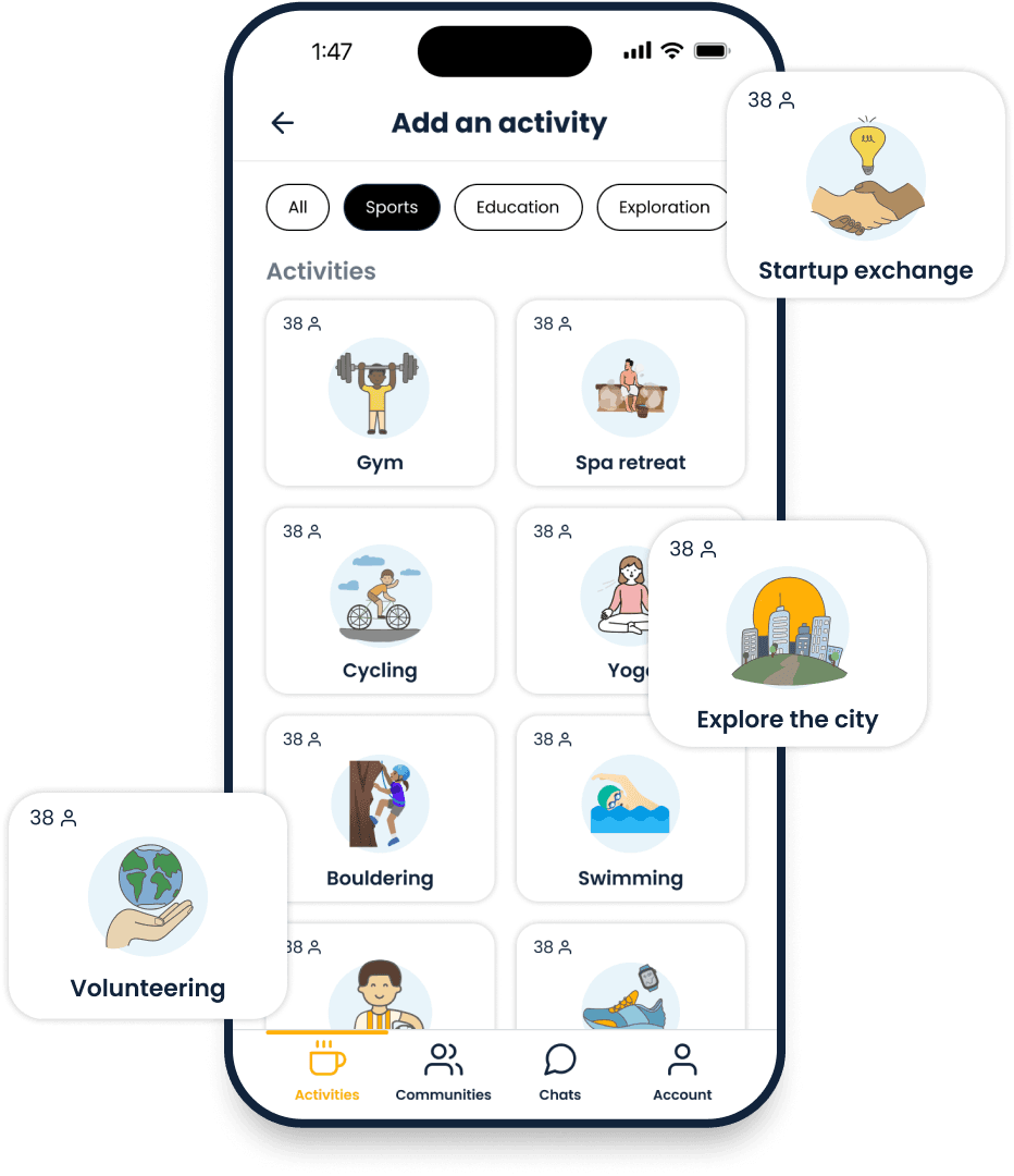 Activity based Introductions